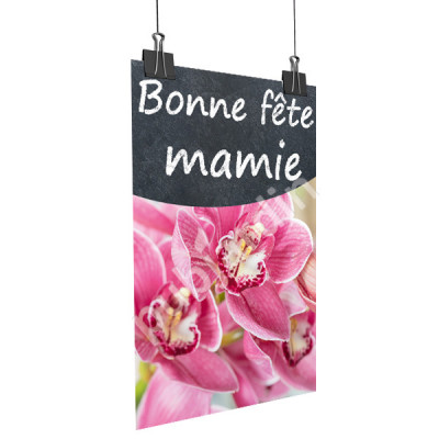 A93- Affiche bonne Fête Mamie