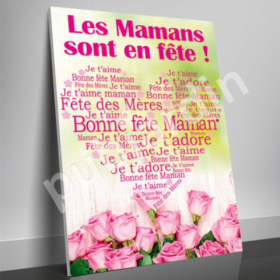 A28-Affiche les Mamans sont en fête