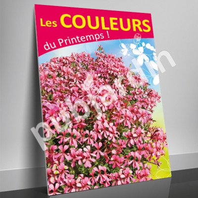 A67- Affiche les couleurs du printemps