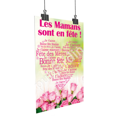 A28-Affiche les Mamans sont en fête