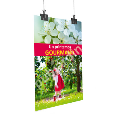 A64- Affiche Printemps gourmand