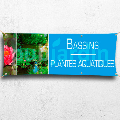 C16- Banderole Plantes bassin aquatique