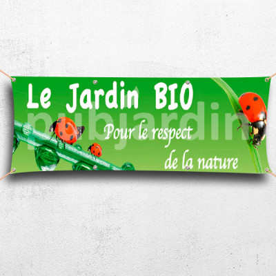 C32-Banderole Jardin Bio