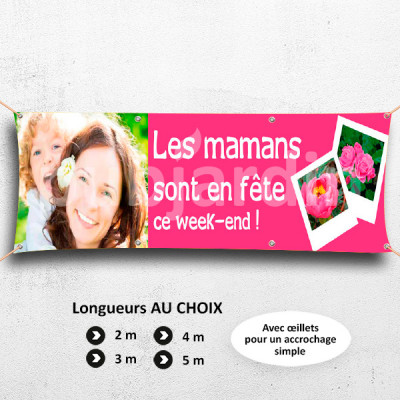 C02-Banderole Les Mamans sont en Fête