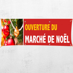 C49-Banderole ouverture marché Noël