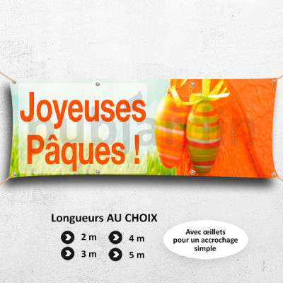 C40-Joyeuses Pâques orange