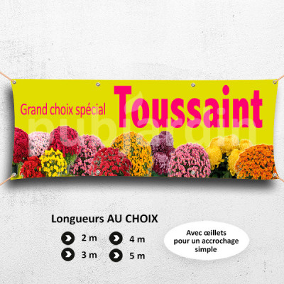C45- Banderole grand choix Toussaint