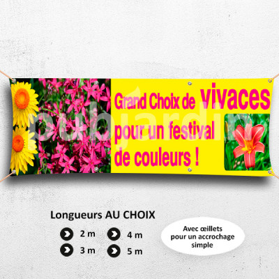 C06-Banderole Grand choix de vivaces