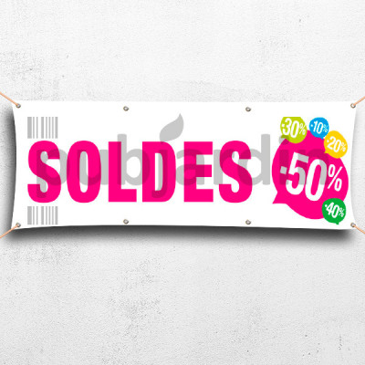 C34- Banderole Soldes