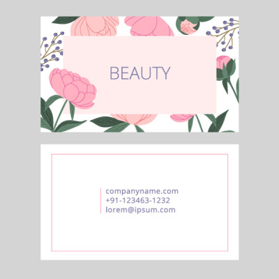 CV4 - Carte de visite Beauty