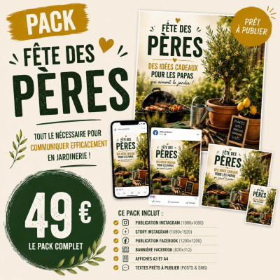 Pack com Fête des pères prête en 2 minutes