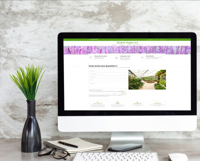 Site internet e-commerce spécial jardinerie