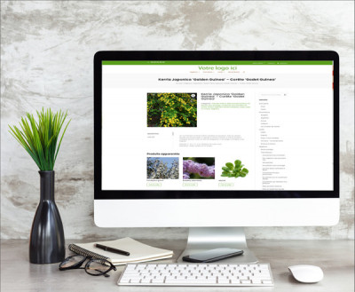 Site internet e-commerce spécial jardinerie