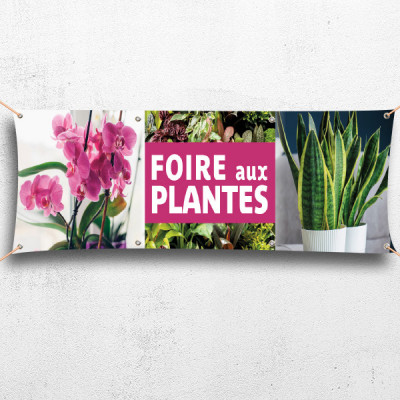 C82-Banderole foire aux plantes