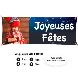 C107 - Banderole Joyeuses Fêtes