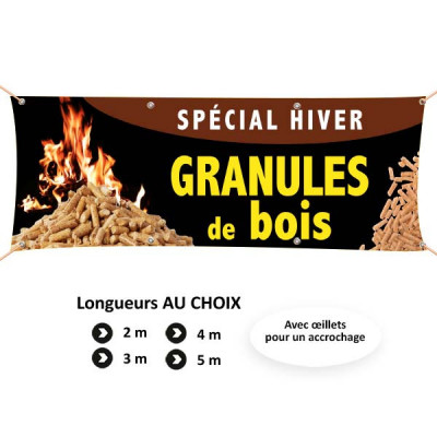 C89 - Banderole granules de bois