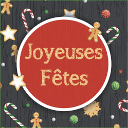 R3-Etiquettes rouleau Joyeux Noël