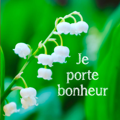 R24-Etiquette Muguet porte bonheur