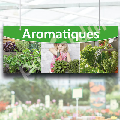 P4- Panneau signalétique aromatiques