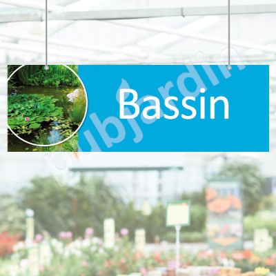 P8- Panneau Bassin en PVC ou Dibond®